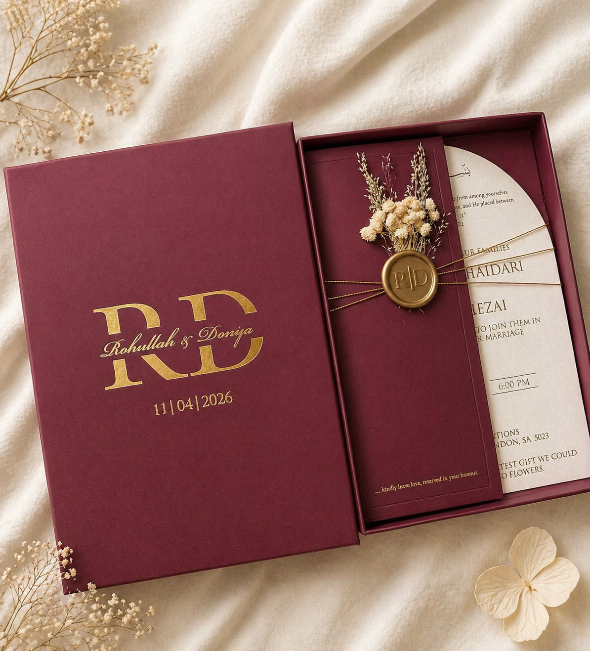 Royal Crimson Box Suite