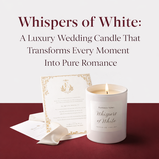 Whispers of White: The Luxury Wedding Candle That Fills Every Room With Romance