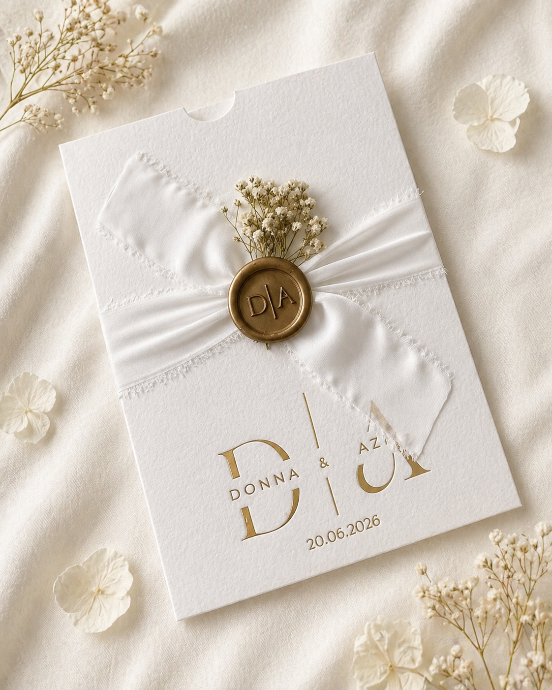 Luxe Ivory Monogram Suite