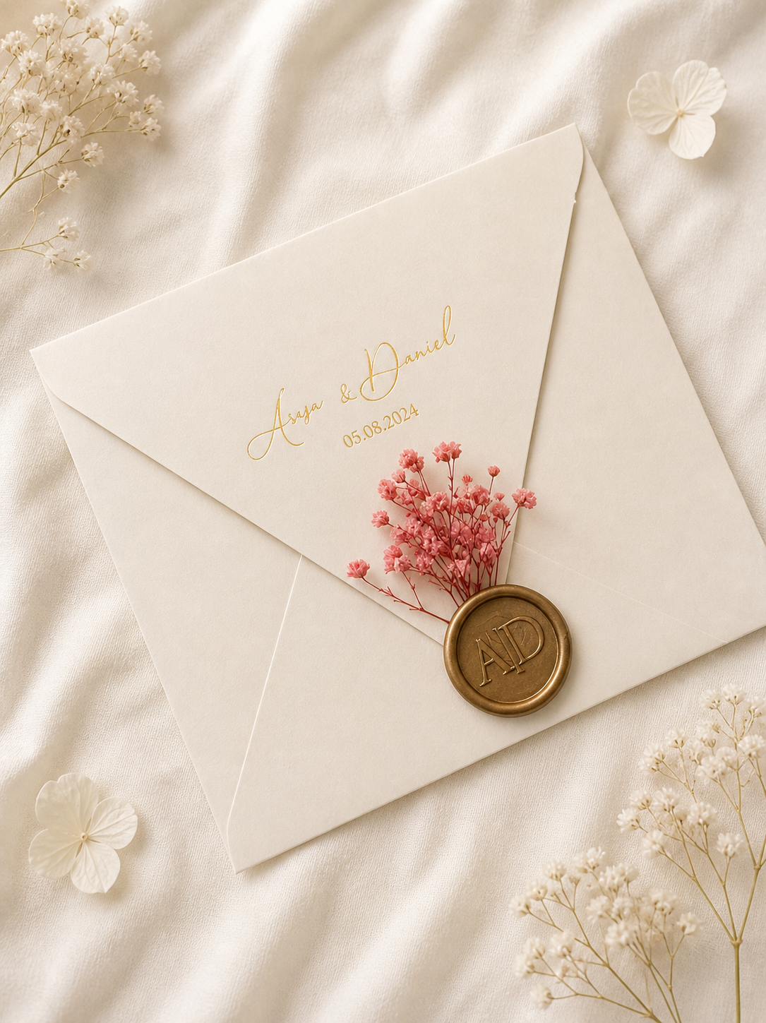 Minimal Luxe Envelope Suite