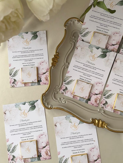 Blush Garden Grace Invitation